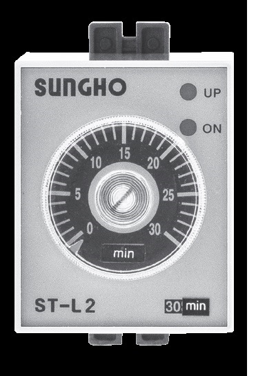 Timer Sungho 1h ~ 24h, 24VDC, SHT-L1P-24H-24V